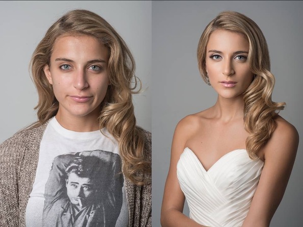 Before and After Photos Hawaii Makeup Artist Kakaako