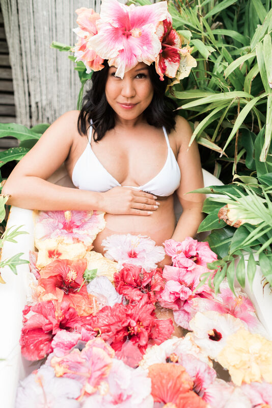 Maternity Photography & Hair and Makeup on Oahu by Face Art Beauty