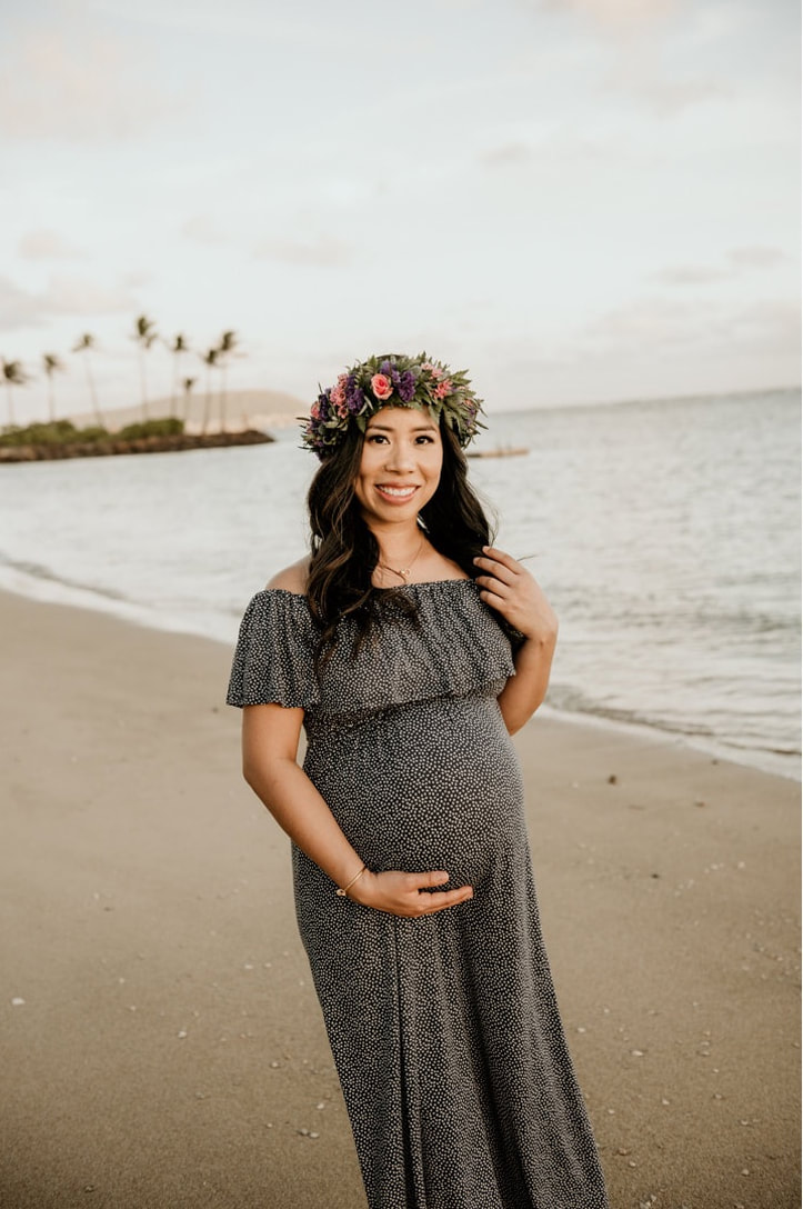 Beach Maternity Photos by Face Art Beauty